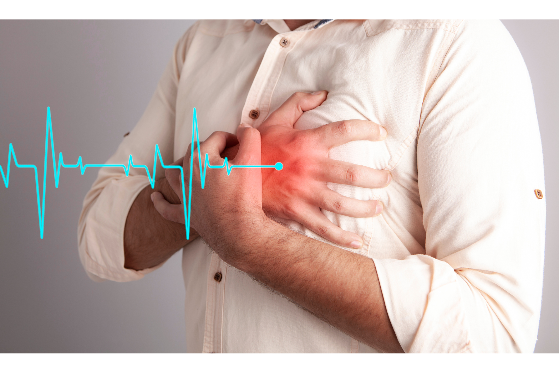 Stock image of congestive heart failure in a patient.