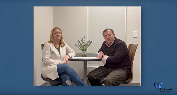 This is an image of co-founders of CV Remote Solutions, Amber Seiler (left) and Dr. James Allred (right). In this video, best practices for mastering your data are discussed.